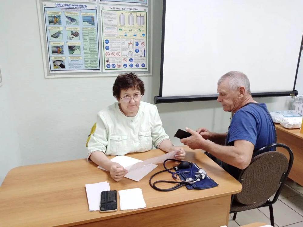 Здоровье в приоритете: Белинская больница провела диспансеризацию на «Невском кондитере».
